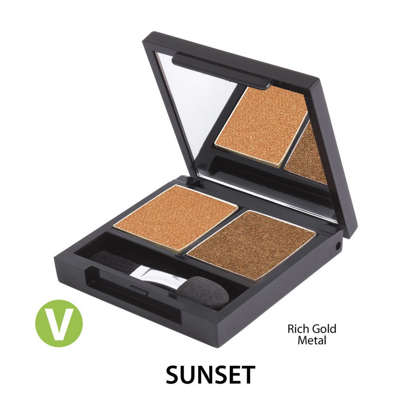 Certified Organic Duo Eyeshadow Palette