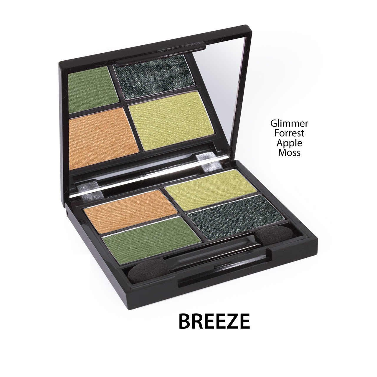 Certified Organic Quad Eyeshadow Palette