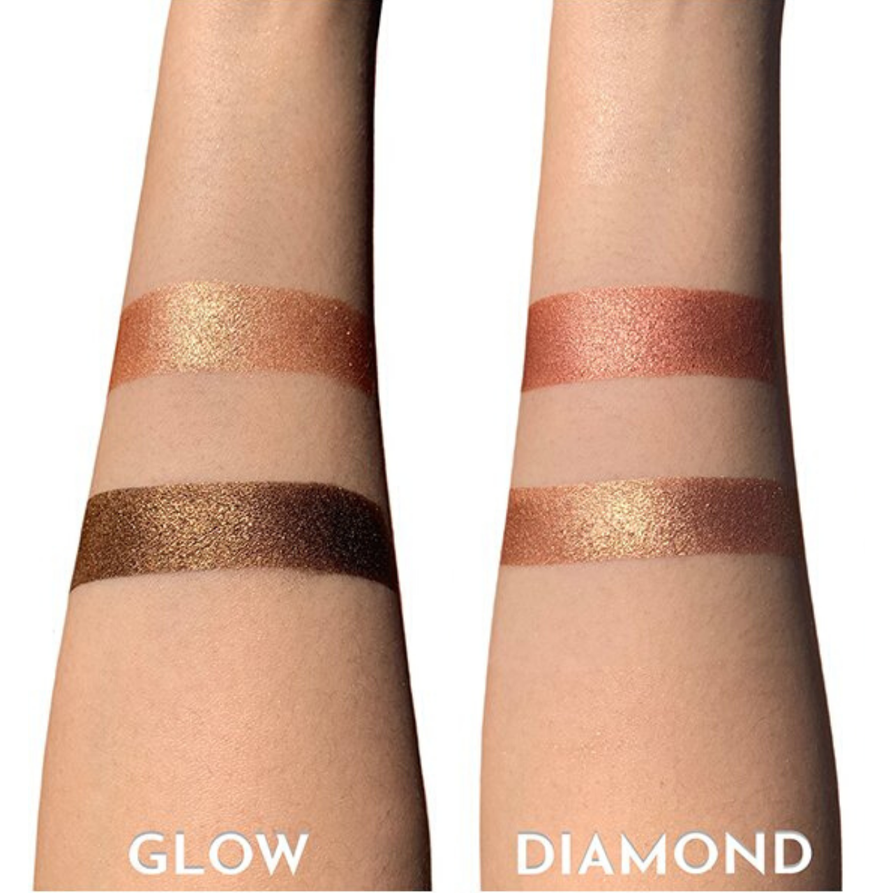 Certified Organic Duo Metallic Eyeshadow Palettes