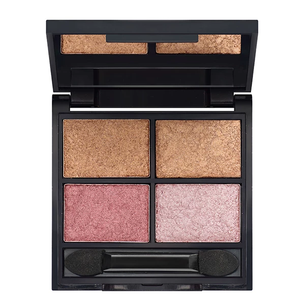 Certified Organic Quad Metallic Eyeshadow Palettes