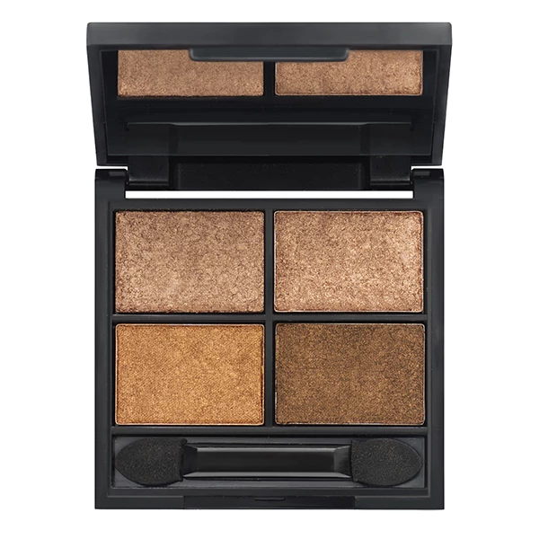 Certified Organic Quad Metallic Eyeshadow Palettes